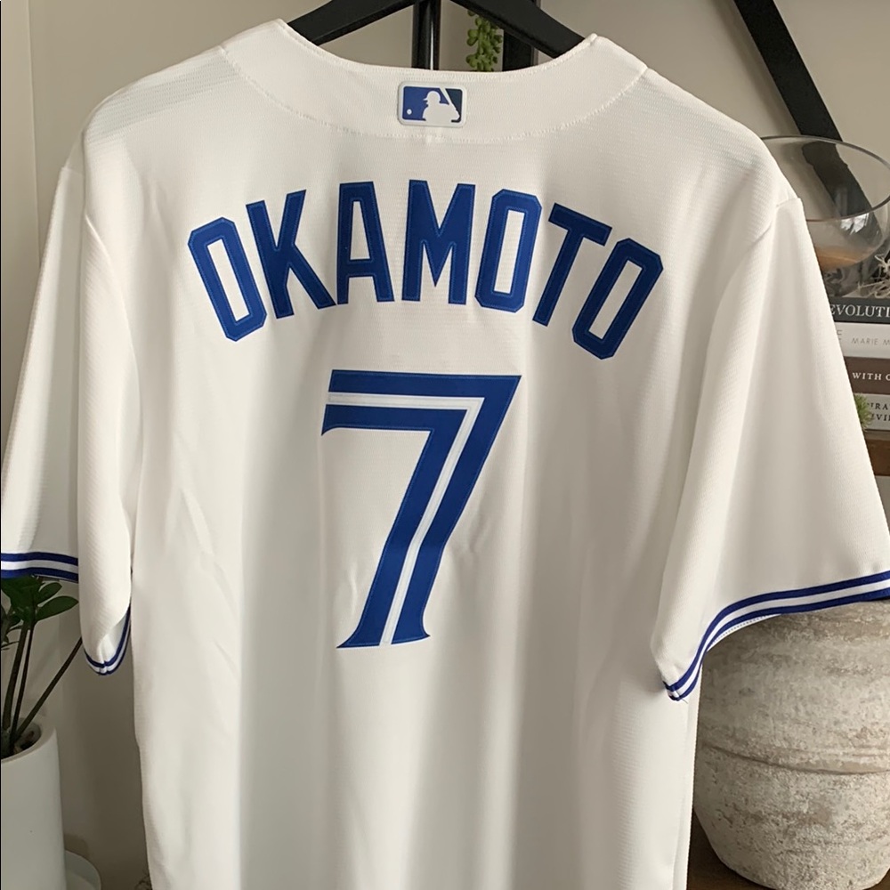 Kazuma Okamoto Toronto Blue Jays Nike Jersey